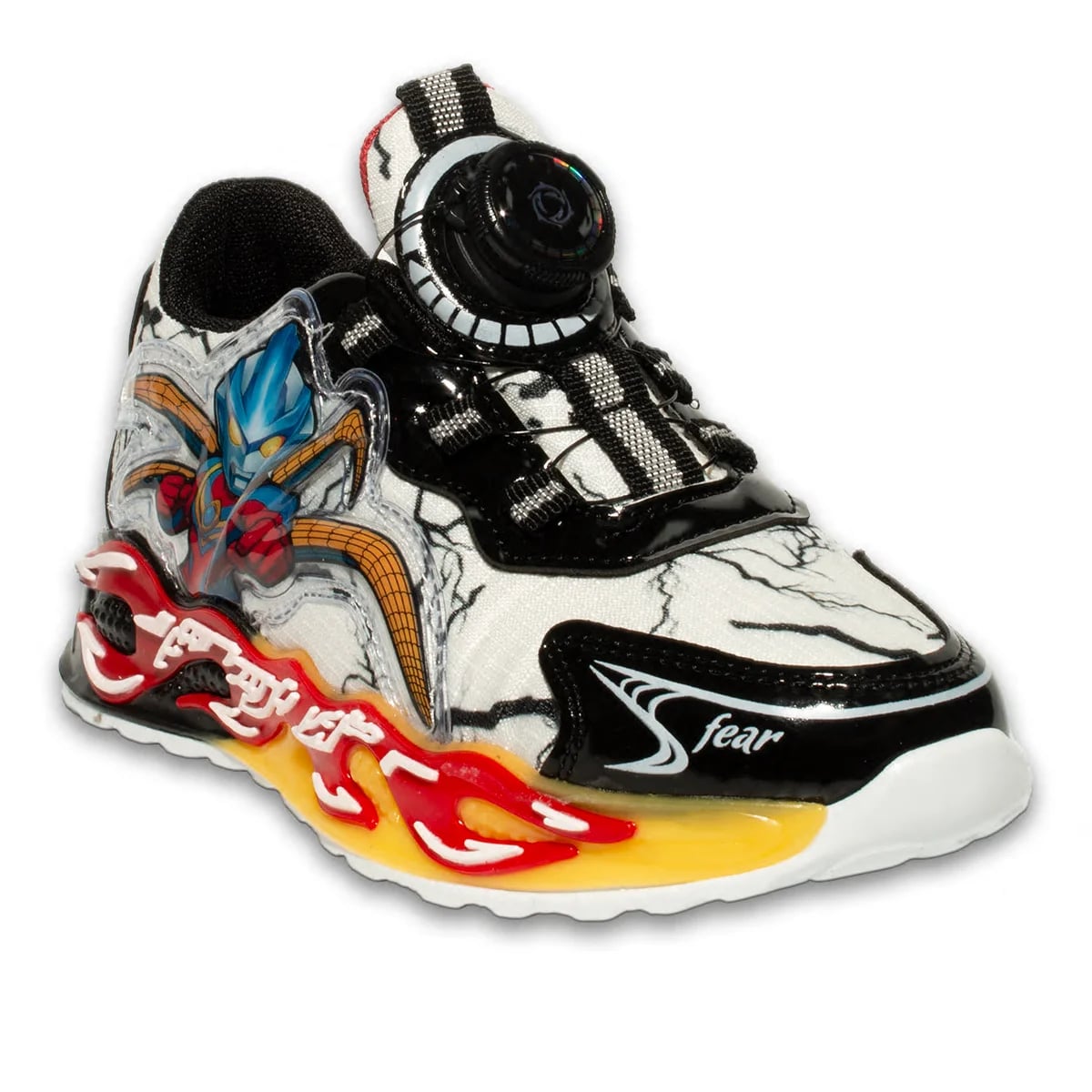 Beyaz Filet Spor Sneaker Cırt Bant Detaylı - Renk: Beyaz - Fotoğraf 2 / 4