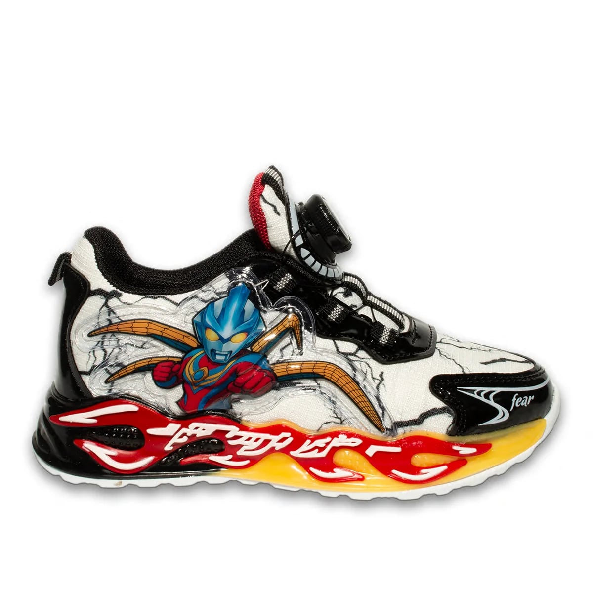 Beyaz Filet Spor Sneaker Cırt Bant Detaylı - Renk: Beyaz - Fotoğraf 1 / 4