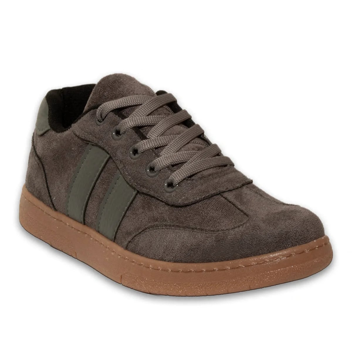 Beyaz Kadın Spor Ayakkabı Hafif Rahat Günlük Yürüyüş Casual Tüm Sezon Kullanıma Uygun Modern Sneaker Modeli Toptan - Renk: Gri - Fotoğraf 2 / 3